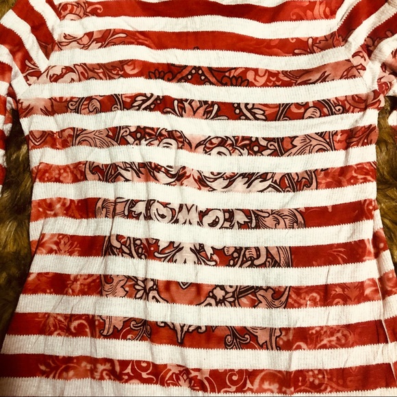 🌹Cato Medium women’s long sleeve stripe top - Picture 5 of 5